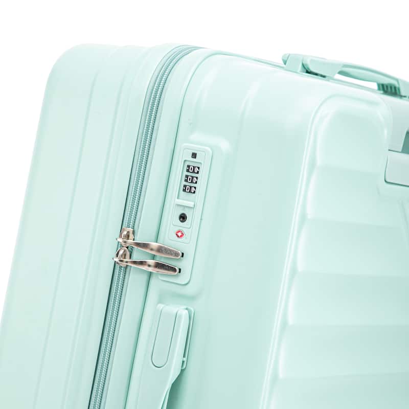 Luggage Sets 3 Piece ABS Hardside Lightweight Suitcase with 4 Universal Wheels TSA Lock Carry On Luggage