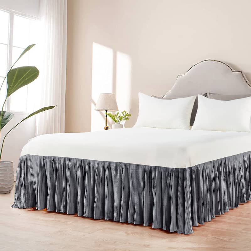 Serenta Pleated Bedskirt 18" Drop