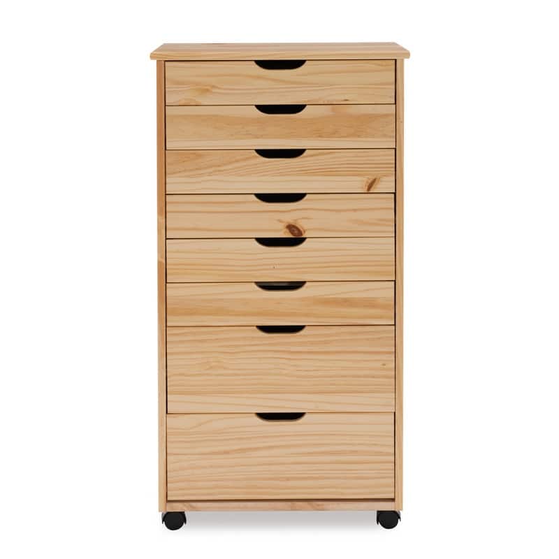 Bridgton Tall Storage Roll Cart