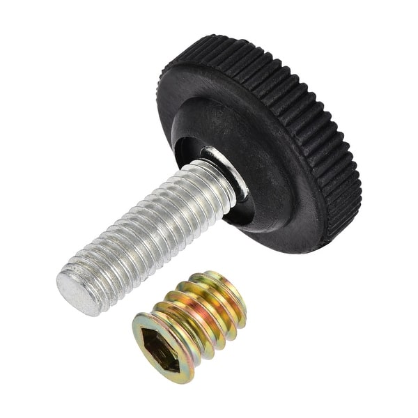 M8 Furniture Leveling legs Threaded Insert Nut Kit 29x34mm 4 Sets ...