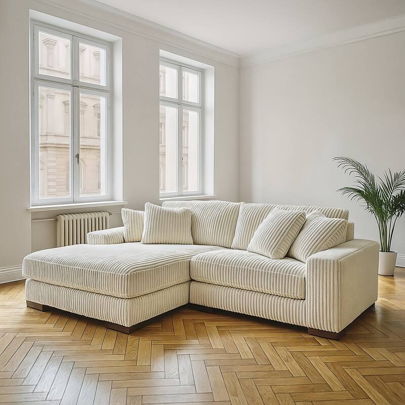 Signature Design by Ashley Lindyn 2-Piece Sectional with Chaise - 102"W x 70"D x 38"H