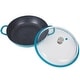 preview thumbnail 3 of 1, Curtis Stone 4-Quart Cast Aluminum Pan with Glass Lid