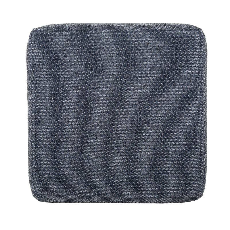 Allan Andrews No Tip Short Block Ottoman with Cover, Panama Collection