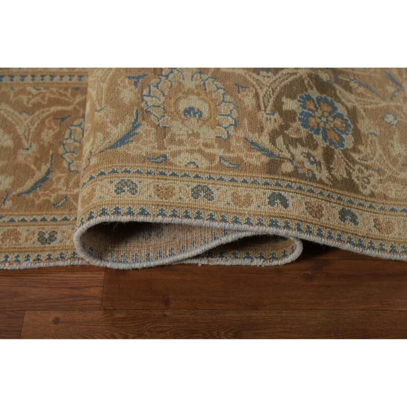 Traditional Najafabad Persian Vintage Rug Hand-Knotted Wool Carpet - 8'0" x 11'3"