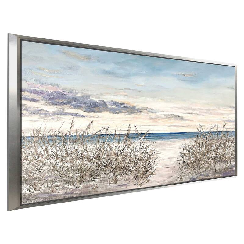 "Peaceful Beaches" Print on Floating Canvas