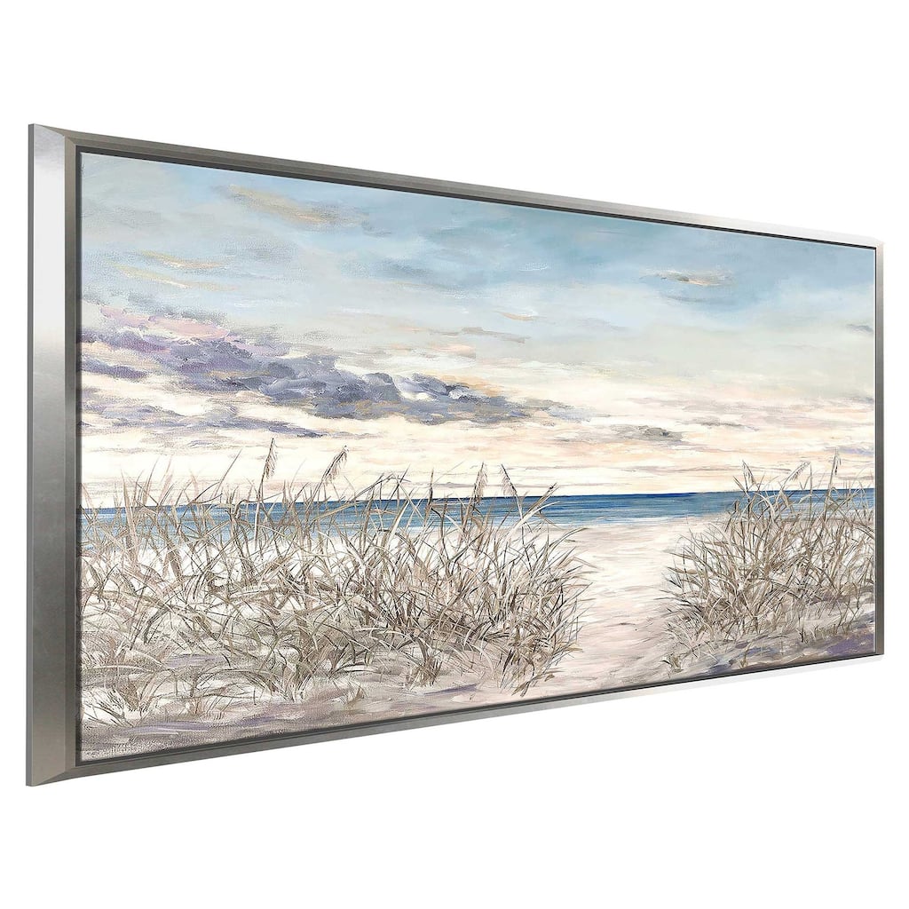"Peaceful Beaches" Print on Floating Canvas