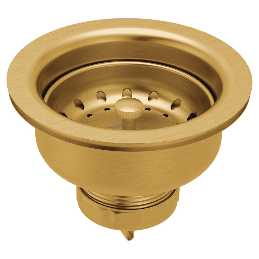 Moen 22038 4-5/8" W Basket Strainer Flange - Brushed Gold