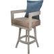 Option Sandstone - Blue Pillow - Beige
