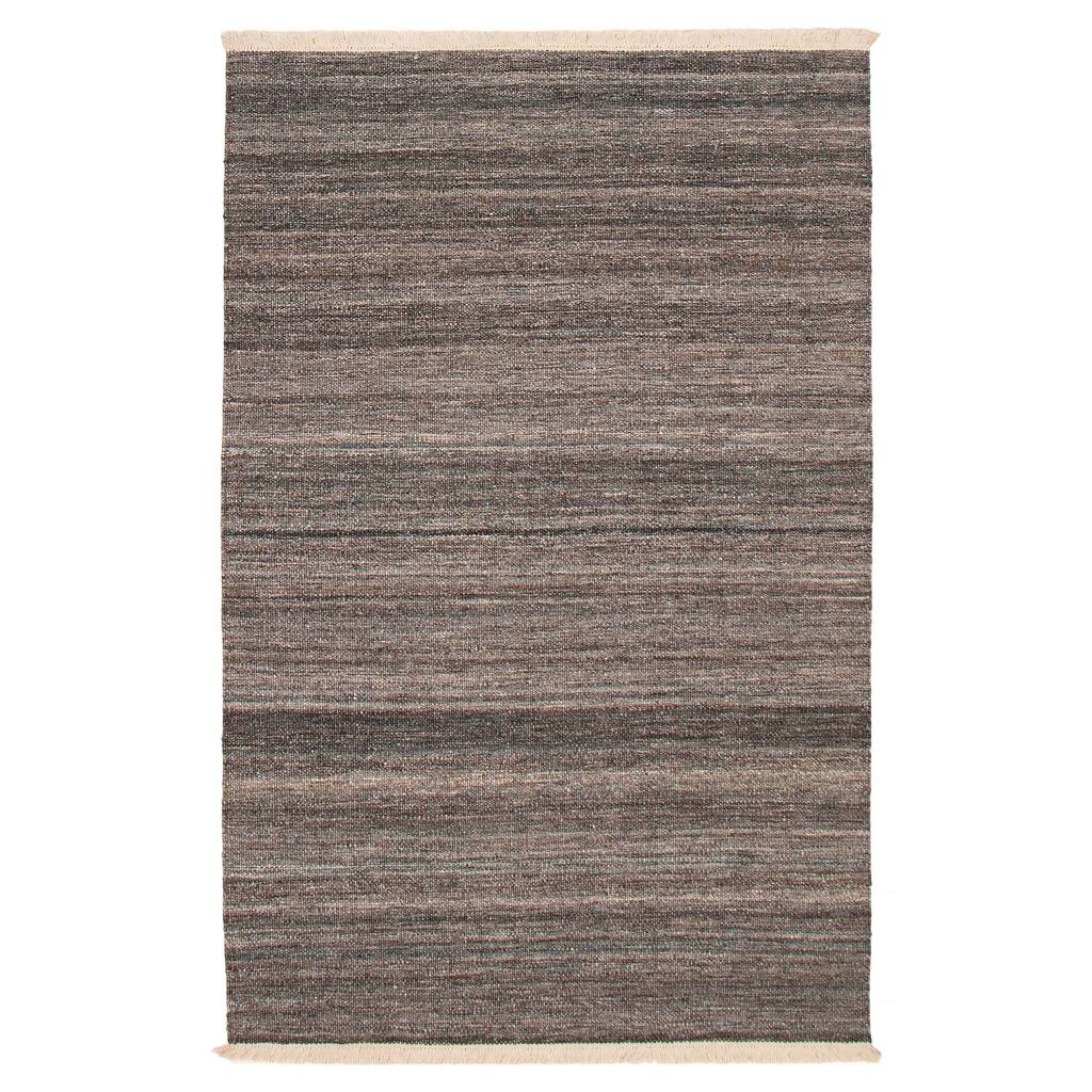 Boho Grey Kilim 5'2" x 8'2" - 5'2 x 8'2