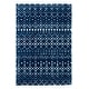 preview thumbnail 56 of 117, SAFAVIEH Berber Fringe Shag Leatha Trellis Rug 6'7" Square - Navy/Ivory - Square