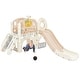 preview thumbnail 25 of 30, Kids Slide Playset Structure, Freestanding Castle Climbing Playhouse