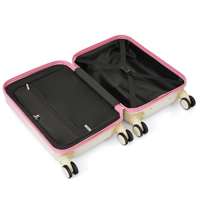 Luggage Set of 3, 20, 24, 28inch with USB Port