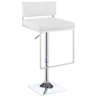 Alameda Adjustable Height Low Back Bar Stool