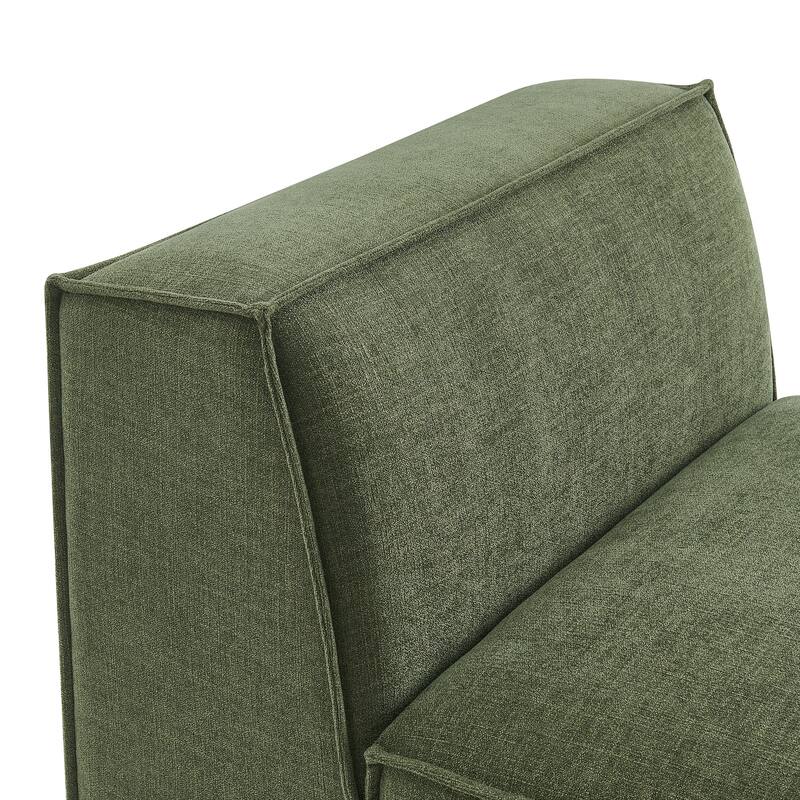 Restore Performance Fabric Upholstered Armless Modular Chair