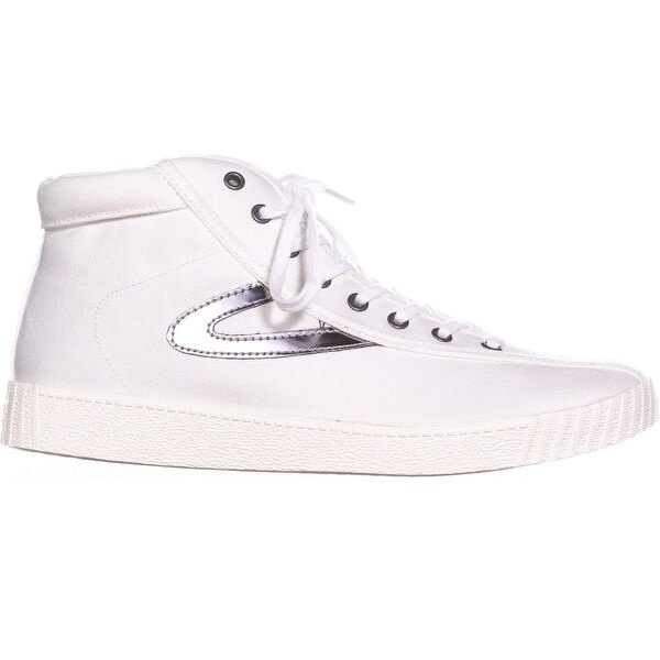tretorn silver sneakers