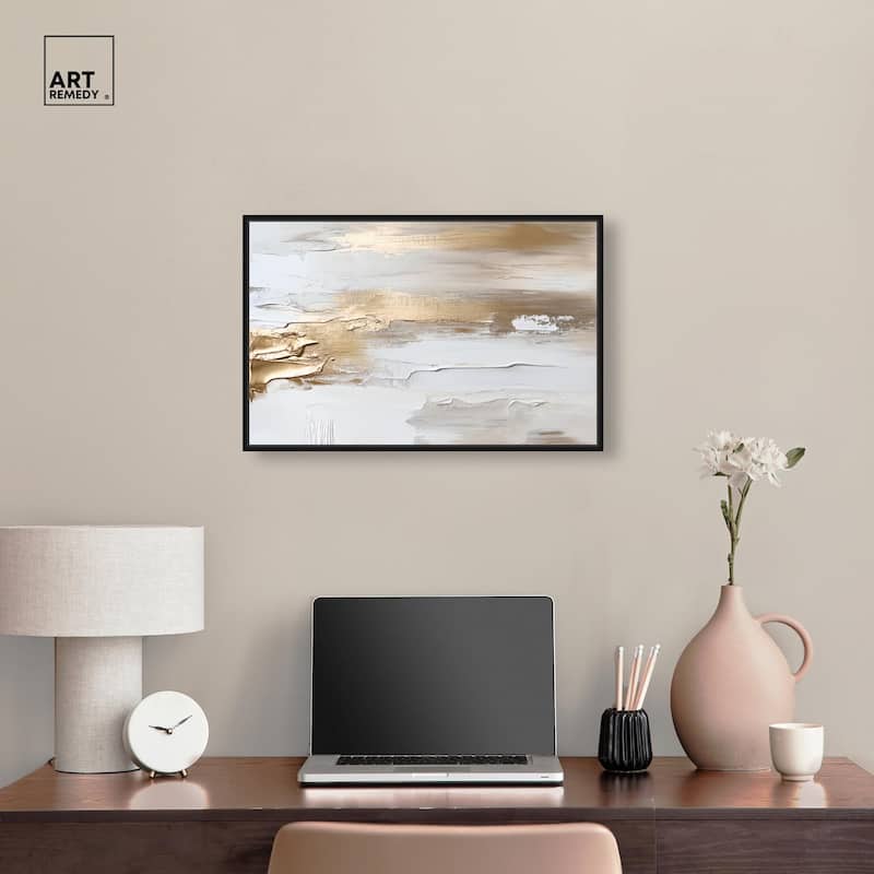 Soothing Waves Canvas by Art Remedy