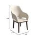 preview thumbnail 47 of 67, LeisureMod Vivara Leather Upholstered Dining Chair with Padded Seat - Mid-Century Arm Chair for Home Office Bar & Kitchen