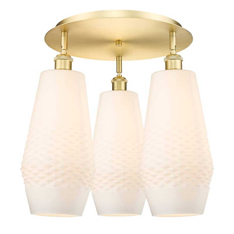 Innovations Lighting Windham - 3 Light 19" Flush Mount