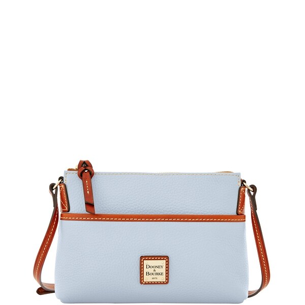 dooney & bourke pebble grain ginger pouchette shoulder bag