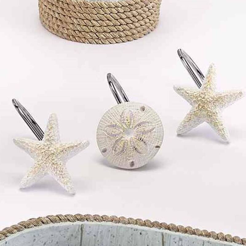 Avanti Linens Beachcomber Shower Hooks - Multicolor