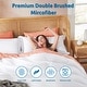 preview thumbnail 17 of 175, Nestl Ultra Soft Double Brushed Microfiber Duvet Cover Set with Button Closure