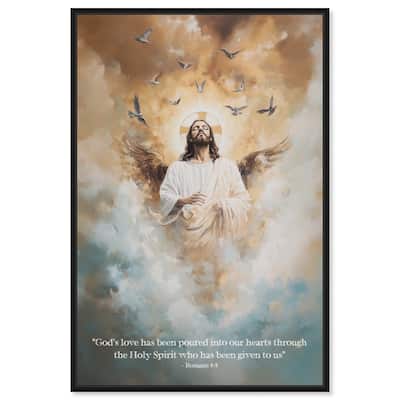 His Love Canvas by Art Remedy