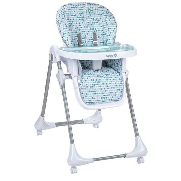 slide 2 of 7, High Chairs for Babies and Toddlers, 3-In-1 Grow and Go with Tray and Adjustable Seat, Raindrop Raindrop