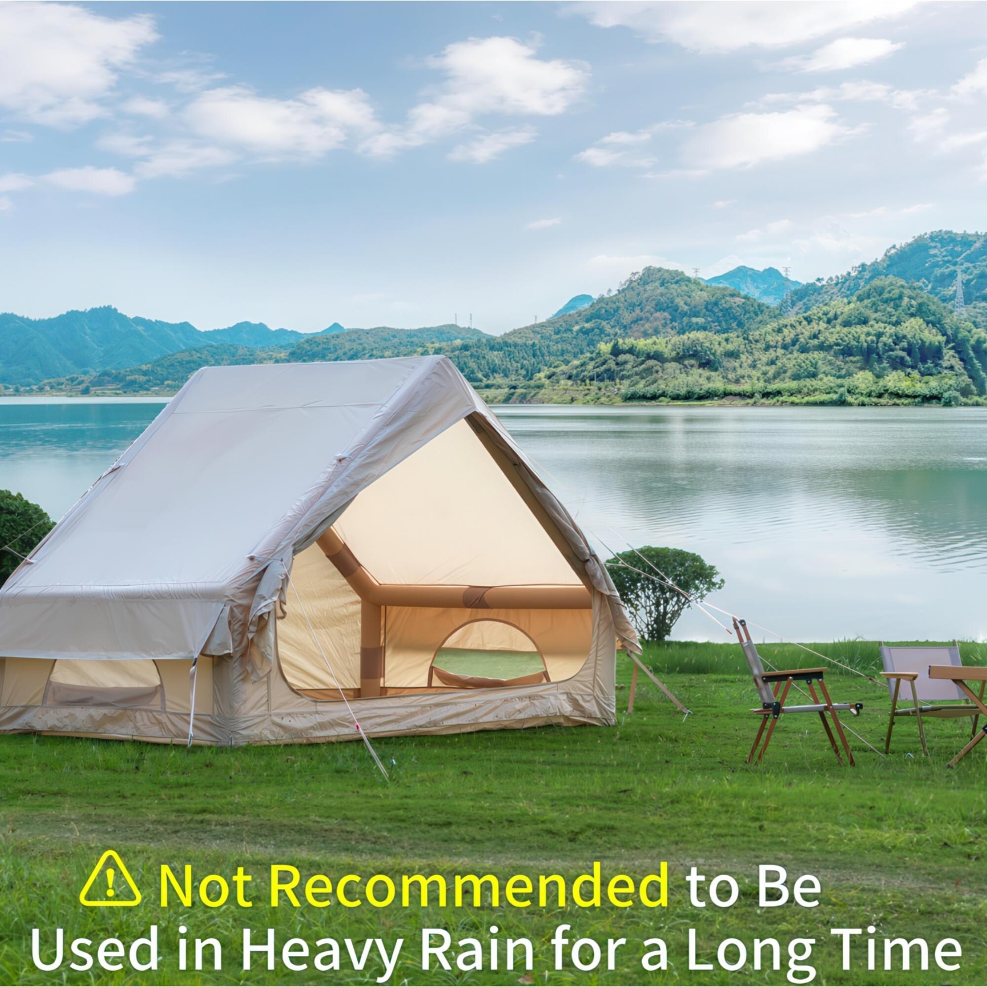 GoGlamping　HENGEN+　4m×4m Amazon.co.jp: GOGlamping HENGEN+ Square Tarp TC, Polycotton