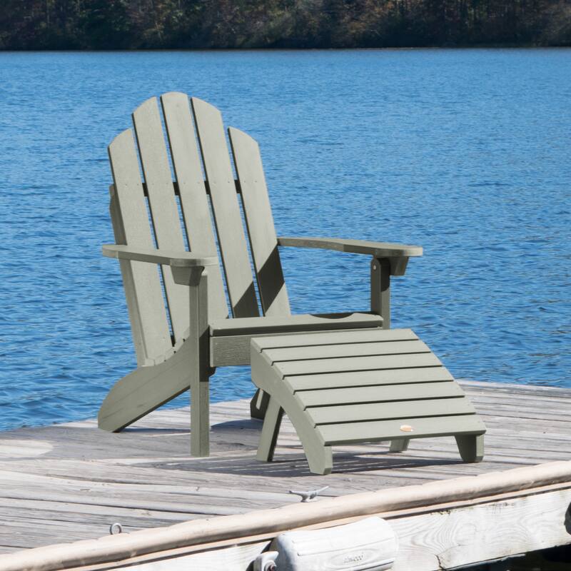 Outdoor Chair and Ottoman Set