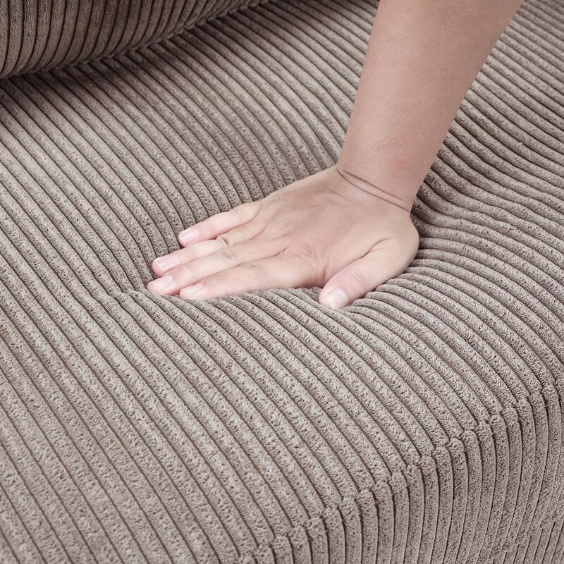 Sofa with foldable mattress, foldable side table