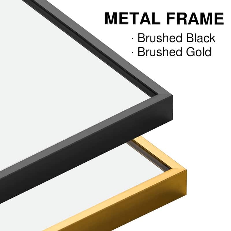Full Length Free Standing Body Mirror Metal Framed Wall Mirror Large Floor Mirror