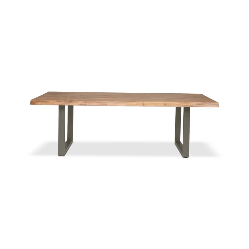 Urbia Brooks Solid Acacia Dining Table - U Base