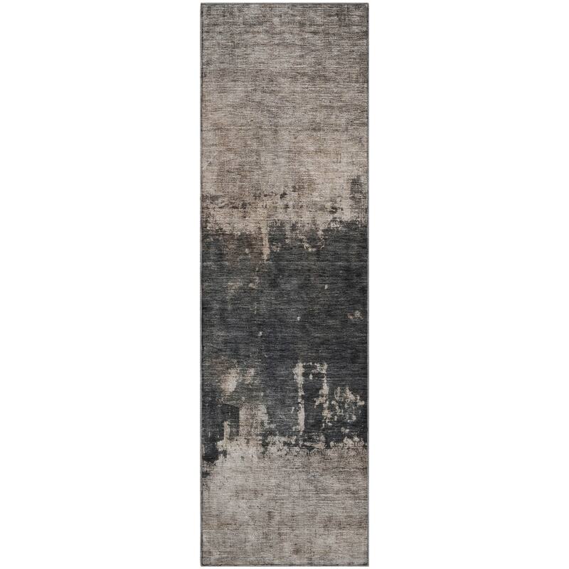 Premium Washable Super Soft Modern Steely Mayfield Rug