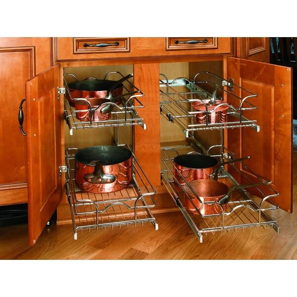 Shop Rev A Shelf 5wb2 1522 5wb Series 15 Wide By 22 Deep Two
