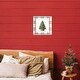 preview thumbnail 3 of 5, Stupell Potted Christmas Tree Plaid Wall Plaque Art Design By Elizabeth Tyndall