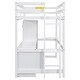 preview thumbnail 17 of 33, Modern Desige Twin Size Loft Bed with Wardrobe,Desk and Storage Drawers
