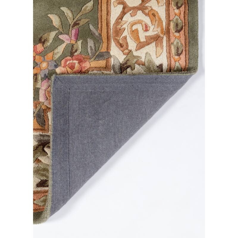 Momeni Harmony Hand Tufted Wool Traditional Floral Area Rug