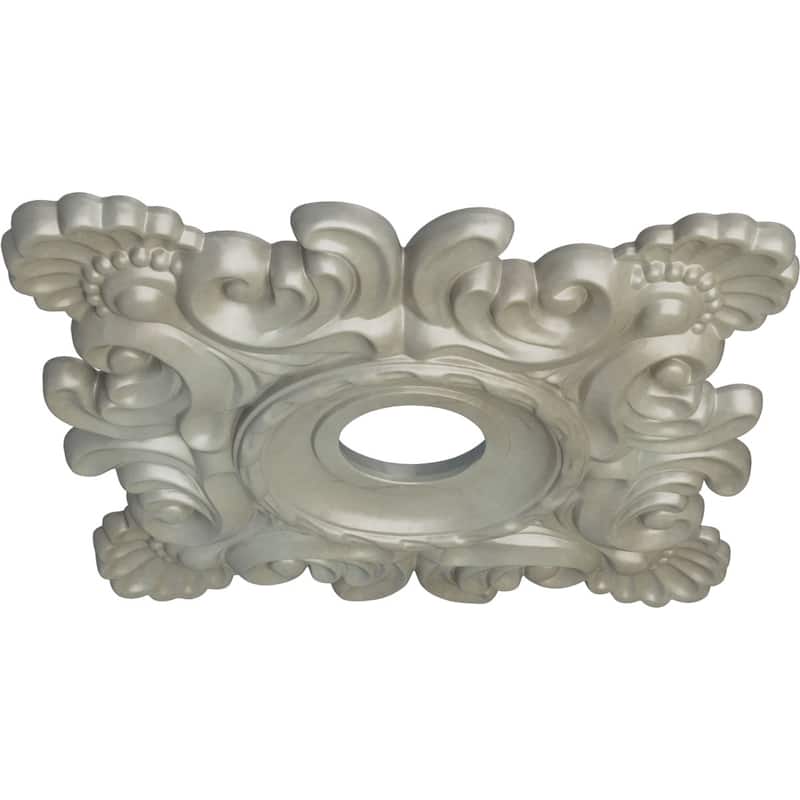 18"W x 18"H x 3 1/4"ID x 1 1/2"P Crawley Ceiling Medallion