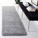 preview thumbnail 5 of 89, SAFAVIEH Evolution Shag Gwenaele Solid 1.8-inch Thick Rug
