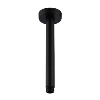 8 in. Round Ceiling Mount Standard Shower Arm and Flange