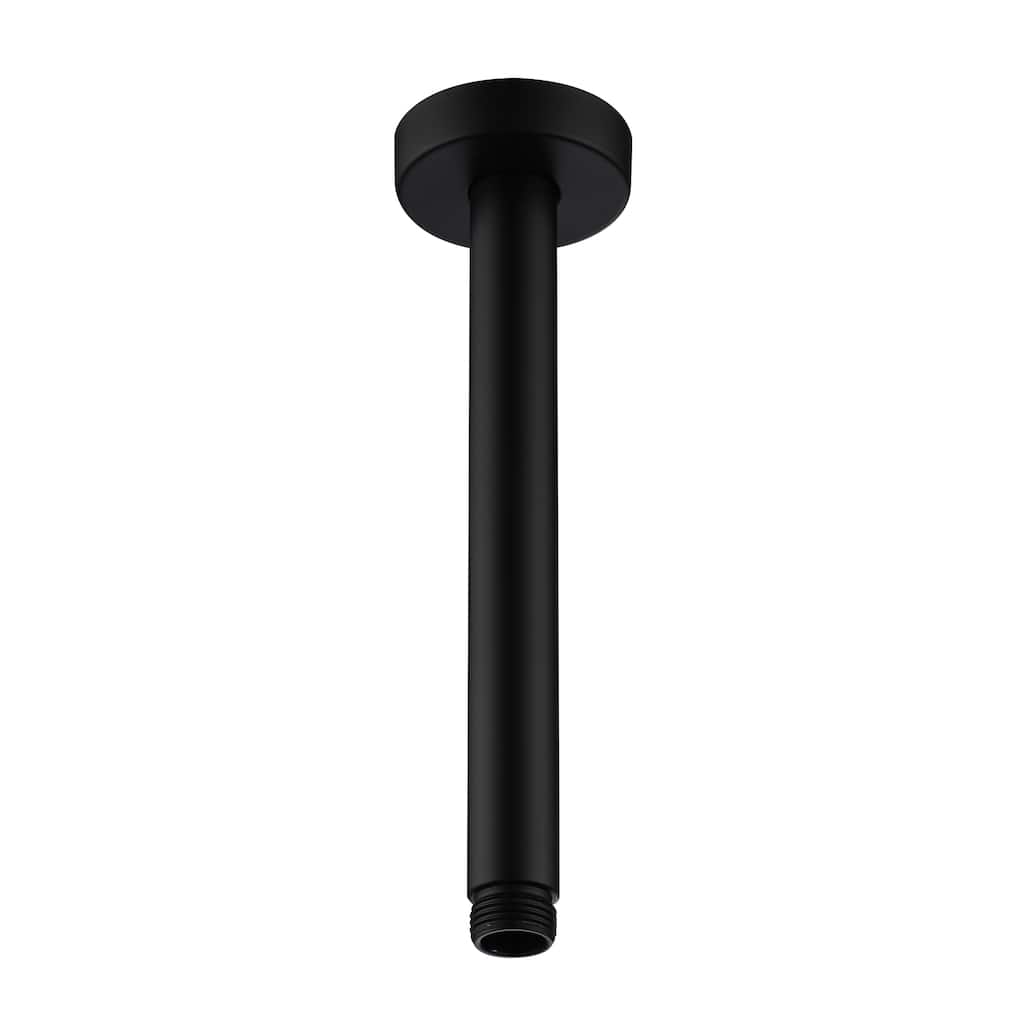 8 in. Round Ceiling Mount Standard Shower Arm and Flange