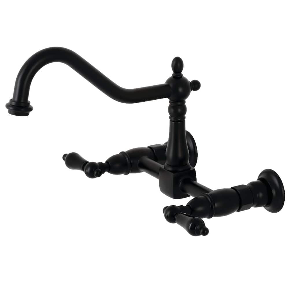 Kingston Brass Duchess 1.8 GPM Wall Mounted Bridge Kitchen Faucet