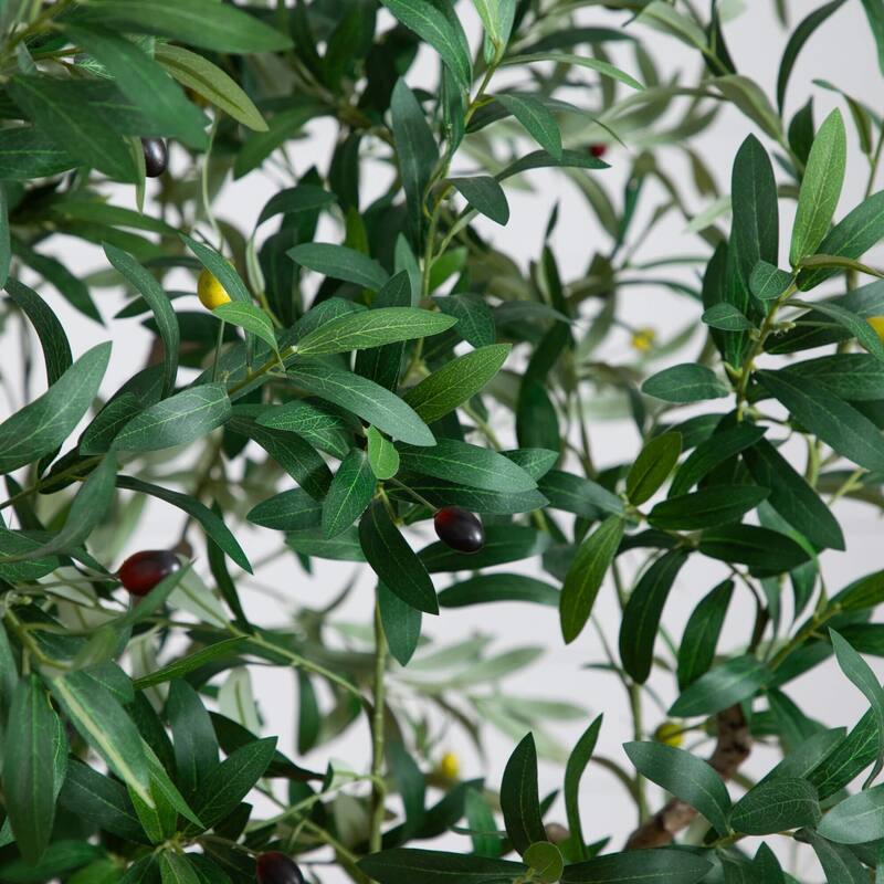 Olive Artificial Tree with Planter - 8' - Unlit