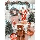 preview thumbnail 8 of 6, Fraser Hill Farm 24-in. Christmas Frosted Wreath