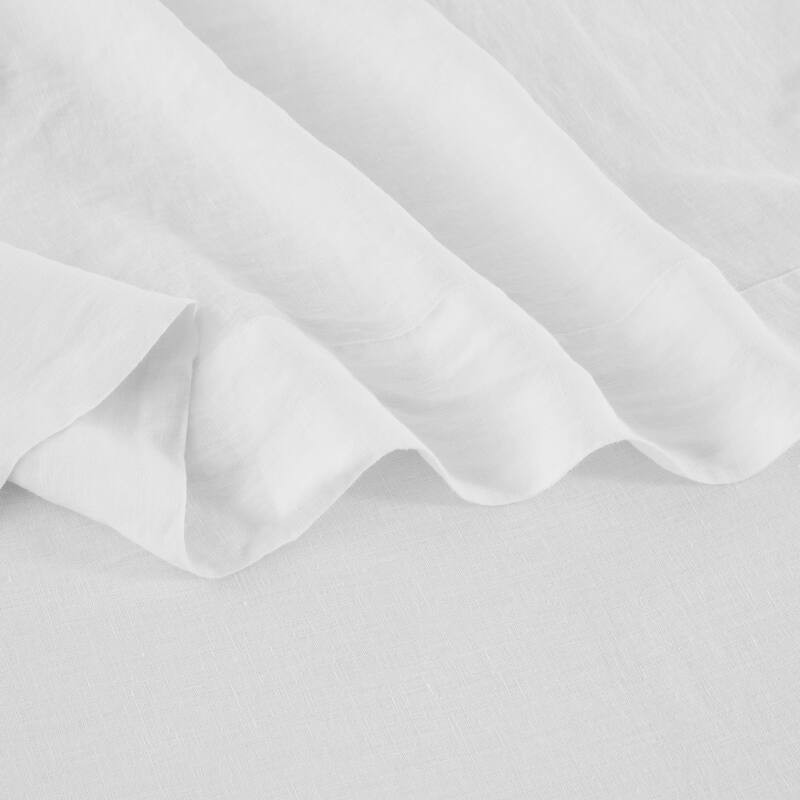 Belgian Linen Collection Sheet Set (3 Color - Blue/ Natural/ White)