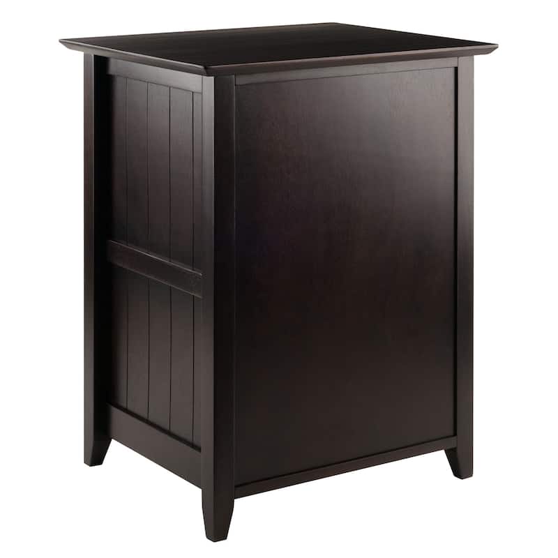Burke File Cabinet Coffee Finish