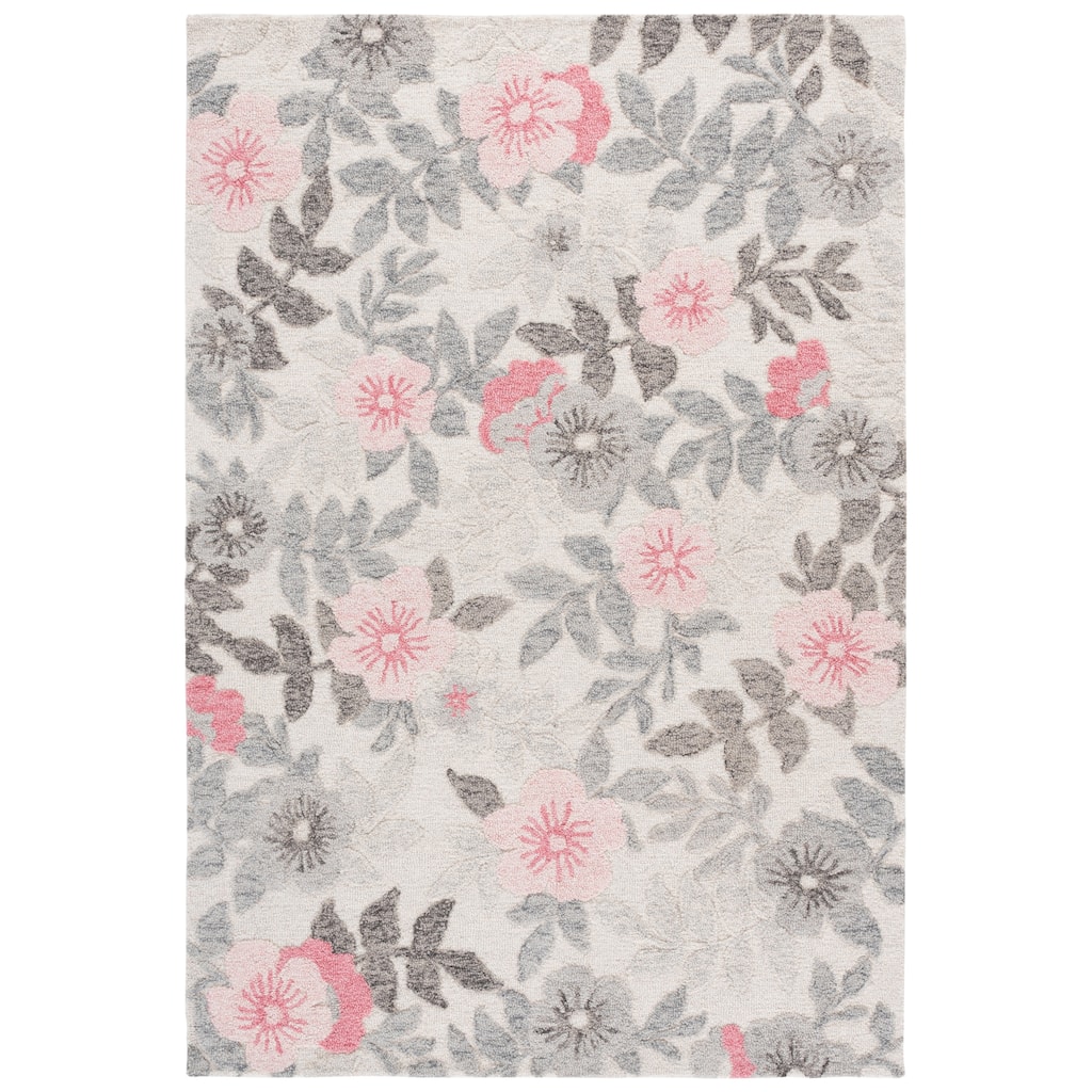 SAFAVIEH Handmade Jardin Prescilla Floral Wool Rug