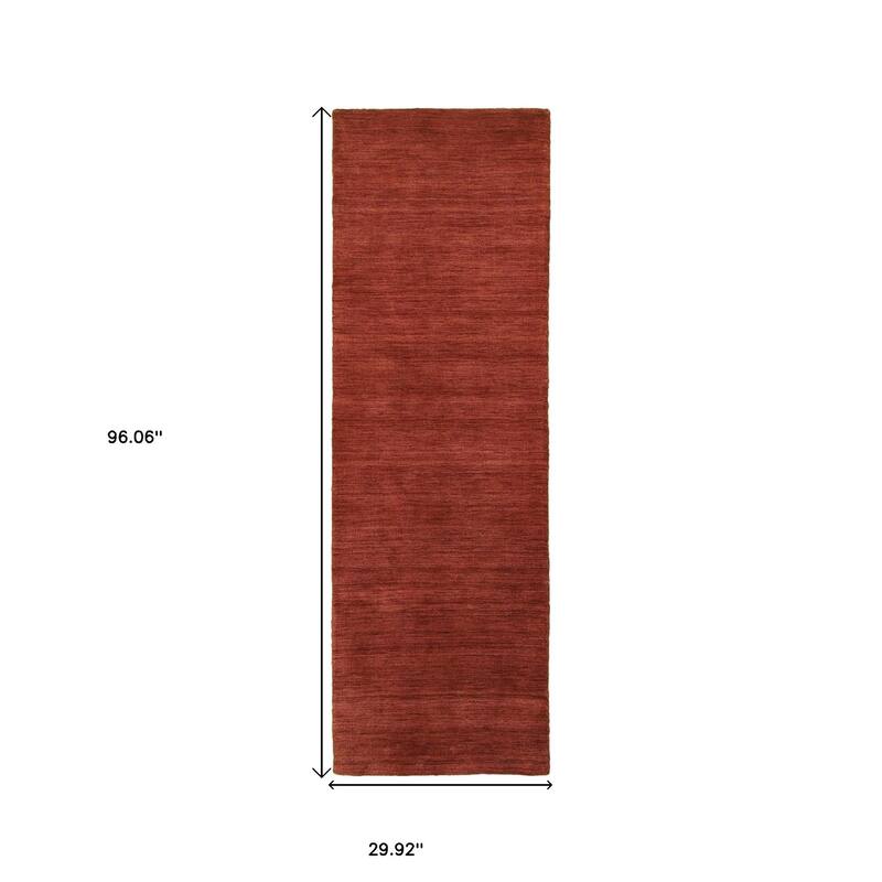 HomeRoots Solid Color Modern Rectangle Area Rug