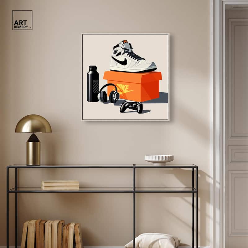 Important Sneaker Accessories Canvas by Art Remedy