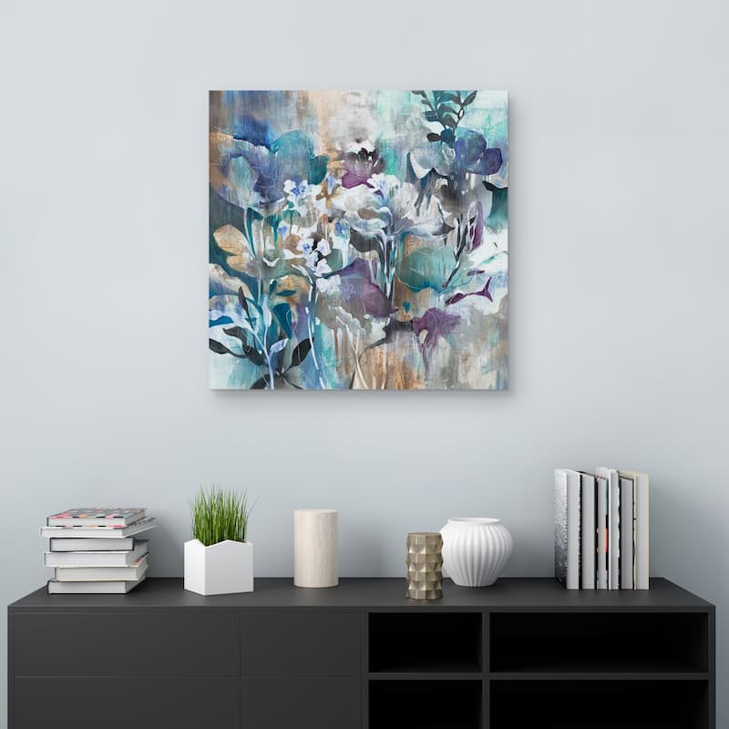 Periwinkle Crush by K. Nari Canvas Art Print
